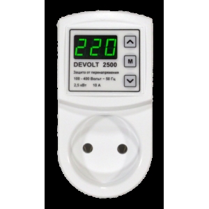 Devolt-2500 - индивидуальное устройство защиты в розетку