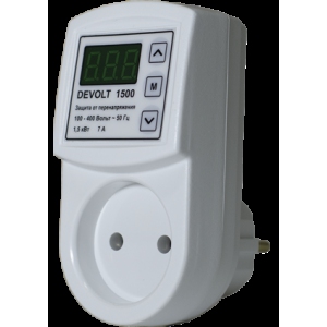 Devolt-1500 - индивидуальное устройство защиты в розетку
