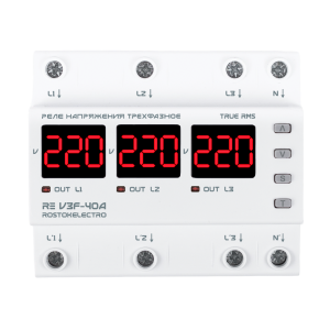 Реле напряжения RE V3F-40A