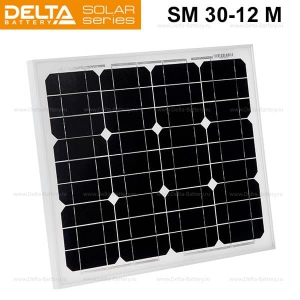 Солнечная панель (модуль) Delta SM 30-12 M (12В / 30Вт)
